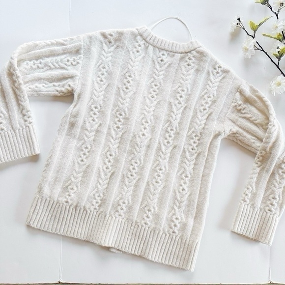 NEW Target A New Day Cardigan Chunky Sweater Cream - Picture 6 of 11